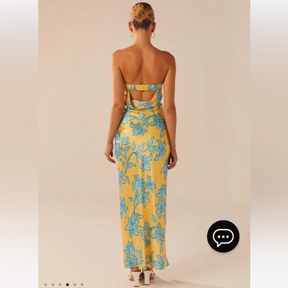 Summer Lover Maxi Dress - Golden Bloom - Picture 2 of 6